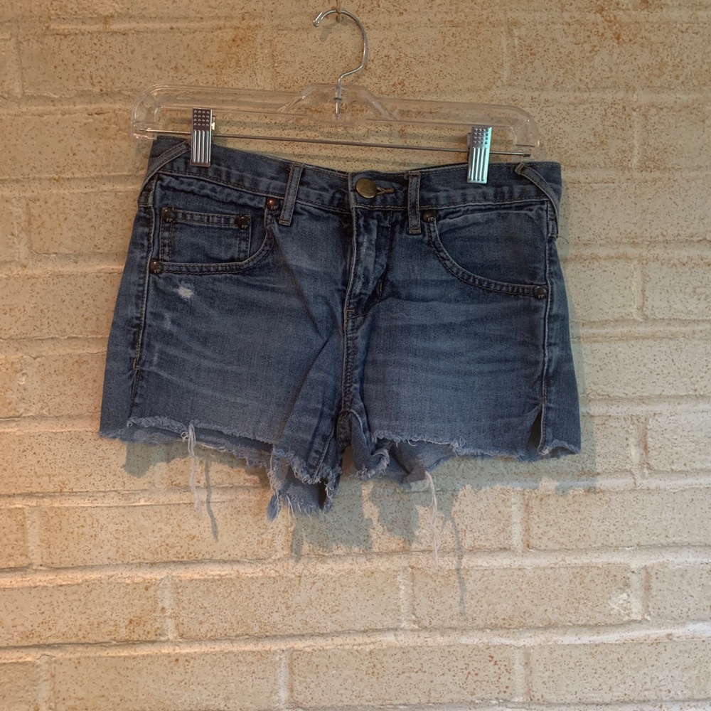 Free people jean shorts